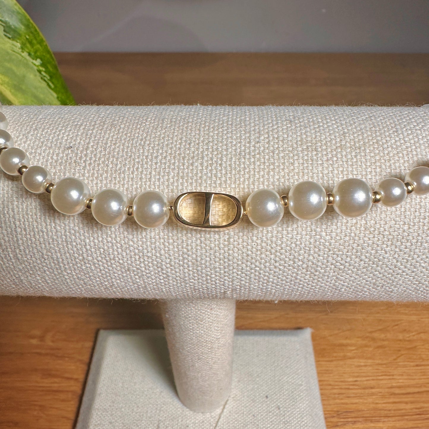 Christian Dior CD Pearl Bracelet | Reworked Vintage